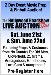 Live Movie Prop & Pinball Auctions
