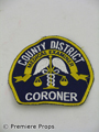 Halloween II Medical Examiner Coroner Patch Movie Props