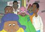 "Fat Albert" Animation Cel Featuring "Russell" & the Cosby Kids