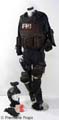 HOSTAGE Agent #5's Complete Burnt FBI SWAT Costume